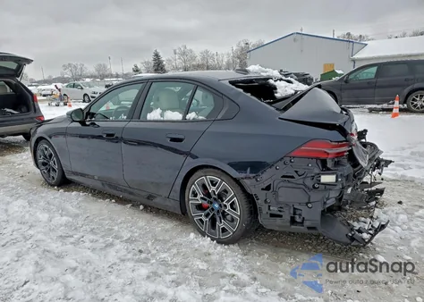 2024 BMW I5 M60 z USA, uszkodzony, nr VIN WBY43FK06RCP08546